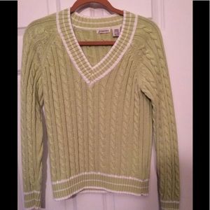 Saint Johns Bay Size Med Long Sleeve Sweater New